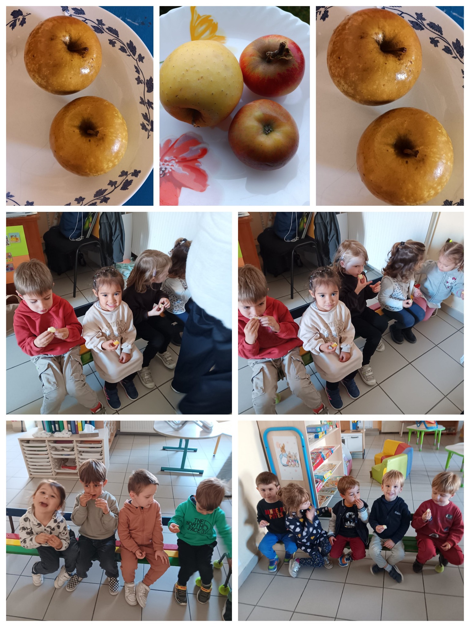 Du 13 au 17/10, c’était la semaine du goût pour les élèves de TPS-PS-MS et de MS GS CP…